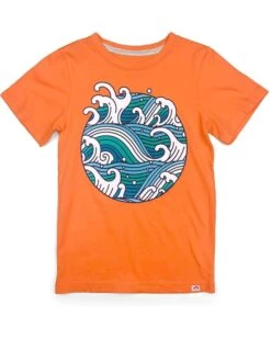 Appaman Kids Tidal Wave Short Sleeve Graphic Tee (Toddler/Little Kid/Big Kid) | Shirts & Tops