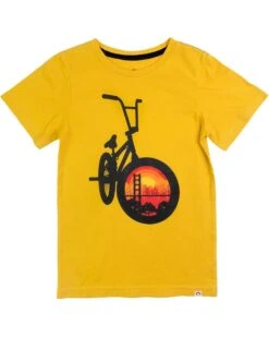 Appaman Kids Bike Ride Graphic Short Sleeve Tee (Toddler/Little Kid/Big Kid) | Shirts & Tops