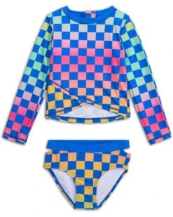 Appaman Kids Oceana Rash Guard Set (Toddler/Little Kid/Big Kid) | Swimwear