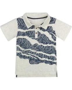 Appaman Kids Fairbanks Polo - Surf (Toddler/Little Kids/Big Kids) | Shirts & Tops
