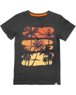 Appaman Kids Sunset Palm Tree Graphic Tee (Toddler/Little Kid/Big Kid) | Shirts & Tops