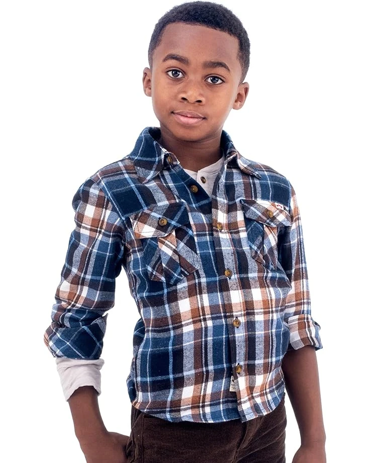 Appaman Kids Plaid Flannel Shirt (Toddler/Little Kids/Big Kids) | Shirts & Tops 2 Appaman Kids Plaid Flannel Shirt (Toddler/Little Kids/Big Kids) | Shirts & Tops - Image 2
